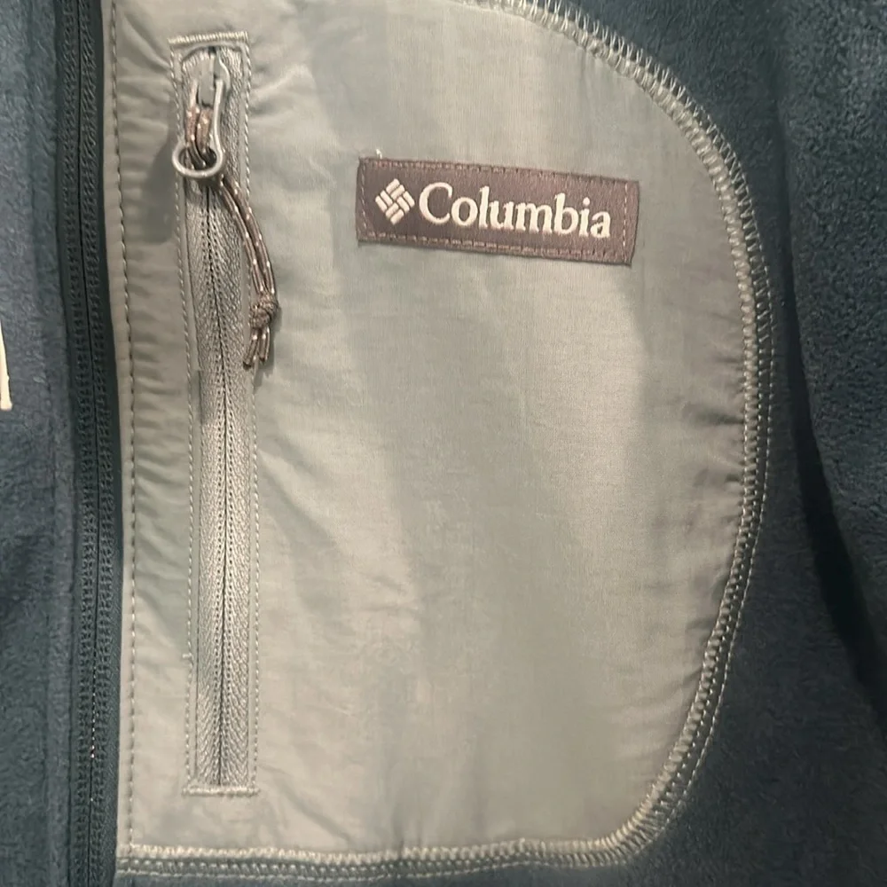 Columbia Men’s medium zipper sweater NWT